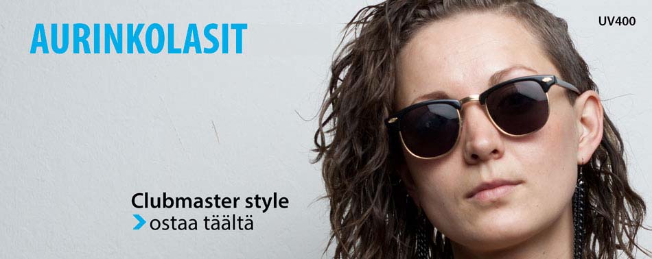 Clubmaster aurinkolasit