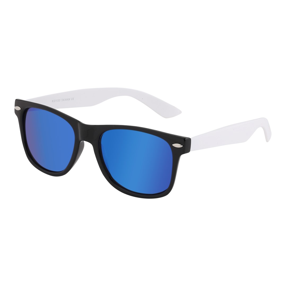 Wayfarer -lasit valkoisilla sangoilla