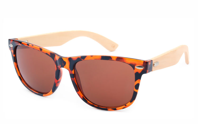 Wayfarer -lasit bambusangoilla - Design nr. 3050