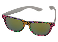 Kirjavat Wayfarer -aurinkolasit - Design nr. 1147