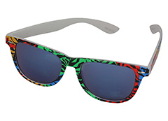 Kirjavat Wayfarer -aurinkolasit - Design nr. 1149