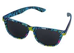Kirjavat Wayfarer -aurinkolasit - Design nr. 1154