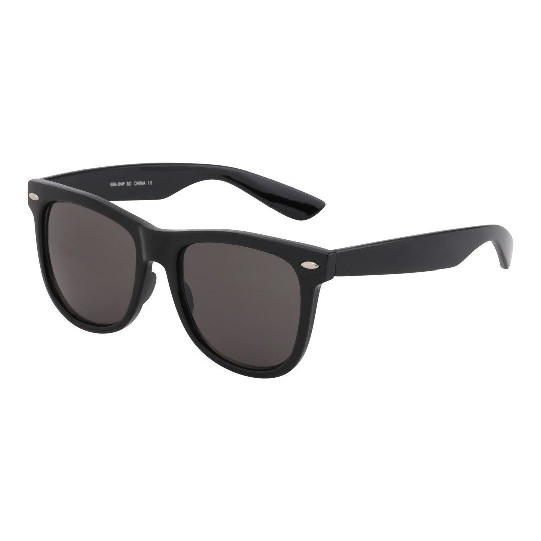 Suurikokoiset mustat Wayfarer -lasit - Design nr. 270